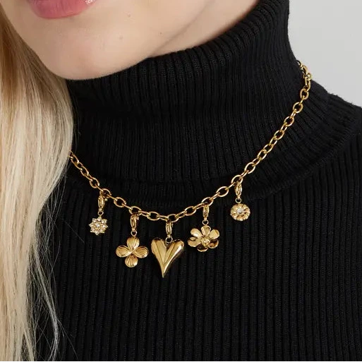 Charm Halskette Herz