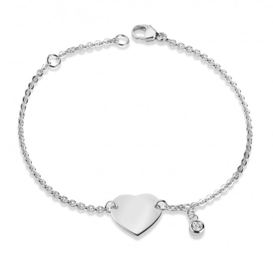 Armband mit Herz Silber 925