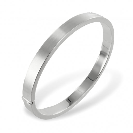 Armreif seidenmatt - Silber 925