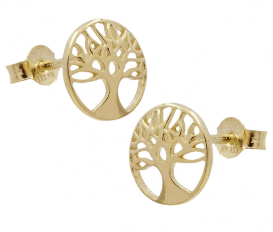 Ohrringe Lebensbaum Gold 333