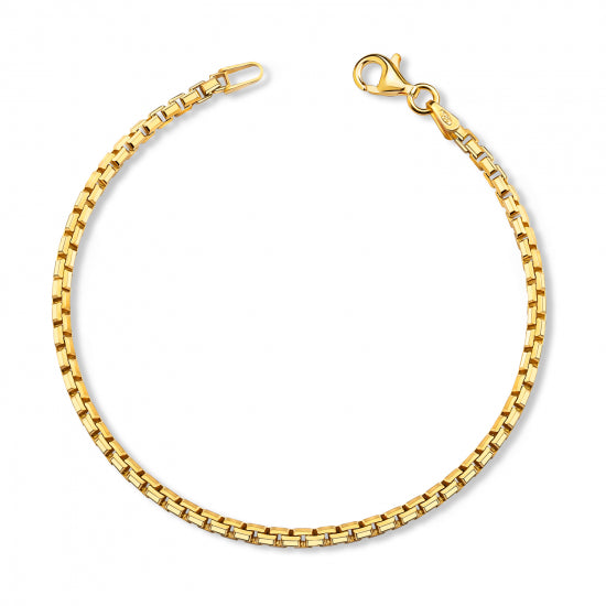 Venezianerarmband Silber 925 vergoldet