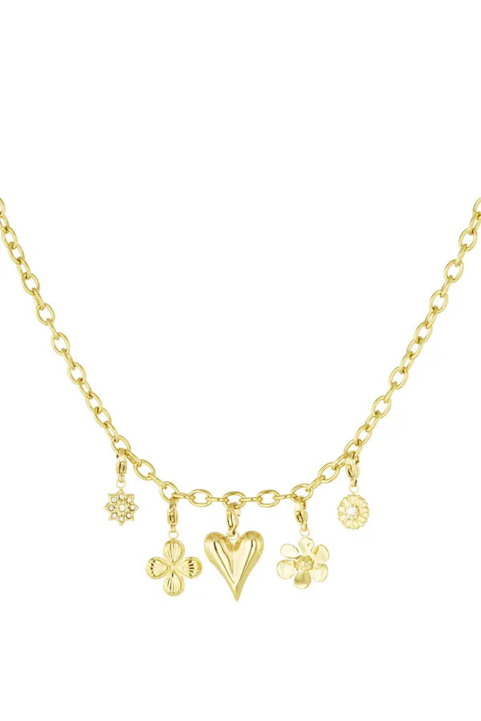 Charm Halskette Herz