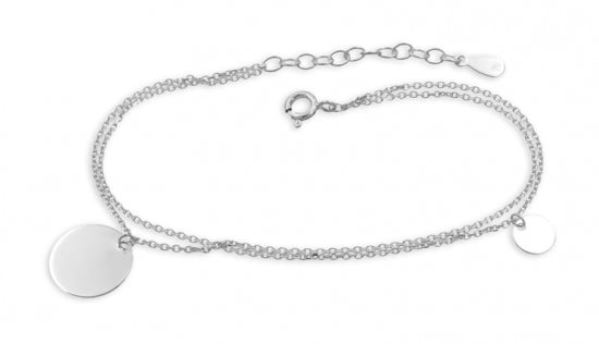 Armband 2-rhg. Silber 925