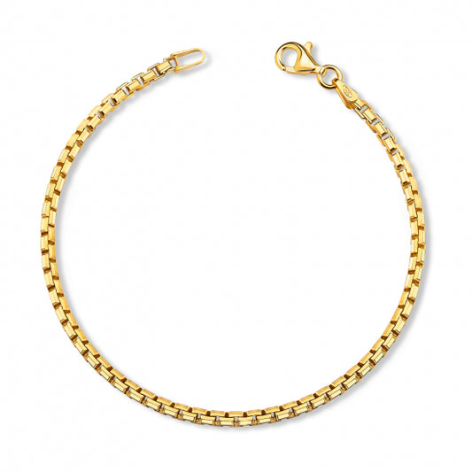 Venezianerarmband Silber 925 vergoldet